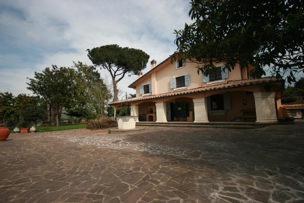 La Villa Di Augusto Anguillara Sabazia Chambre photo